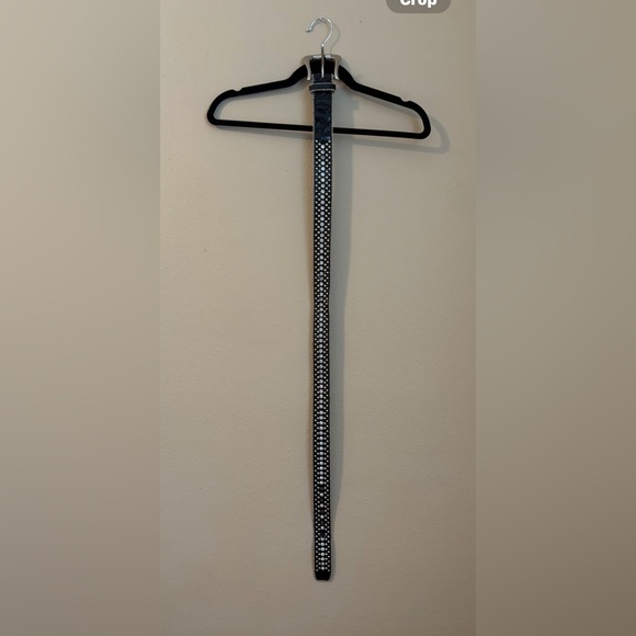 Guess Vintage Black Studded Statement Belt - Picture 5 of 6